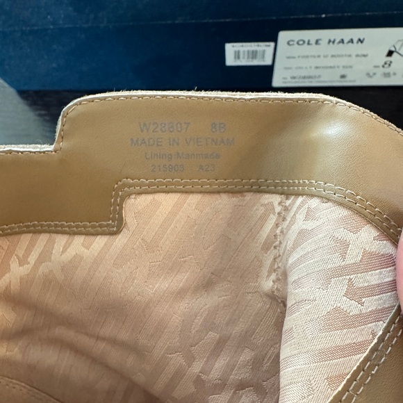 Cole Haan Foster Lug Sole Bootie in light brown - Picture 8 of 8